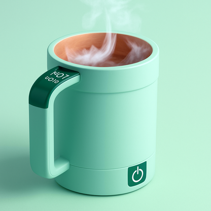 Vaso agitador automático, mezclador magnético recargable.